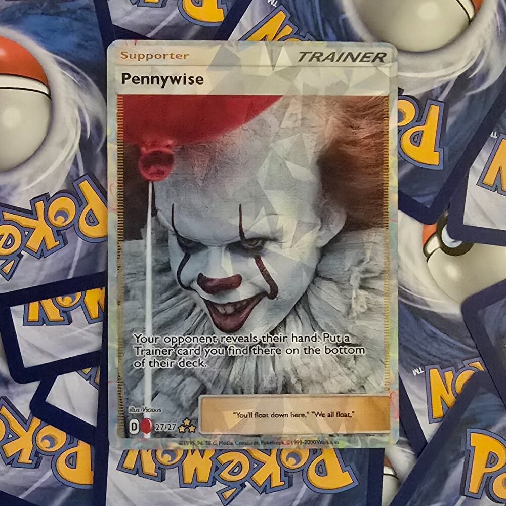Pennywise Pokemon Trainer Card - IT